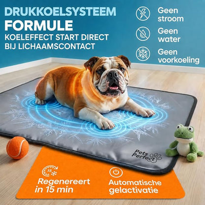 Koelmat hond zelfkoelend - cooling mat dog met niet giftige gel - koelmat voor honden XL XXL en cat cooling mat opvouwbaar
